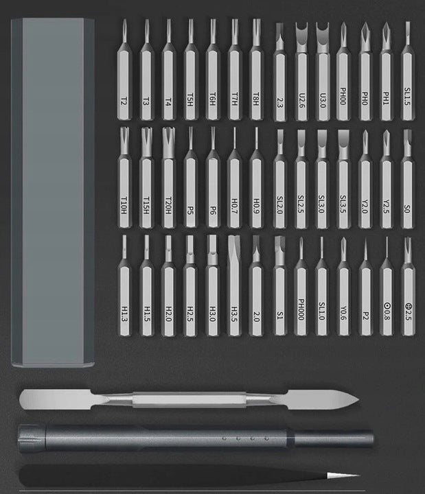Solidna Precyzja – Wielofunkcyjny Zestaw Bitów z Wkrętakiem 42w1